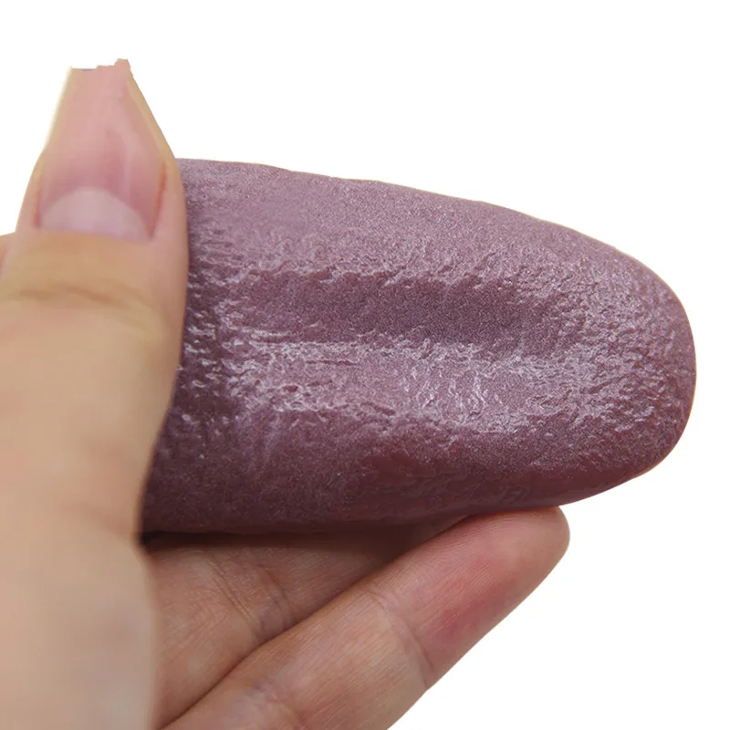 Хэллоуин ужасный язык реалистичный грубые шутки розыгрыш Волшебный реквизит