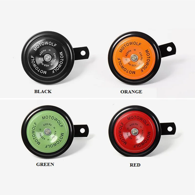 Громкий хромированный мотоциклетный гудок комплект электрические звуковые