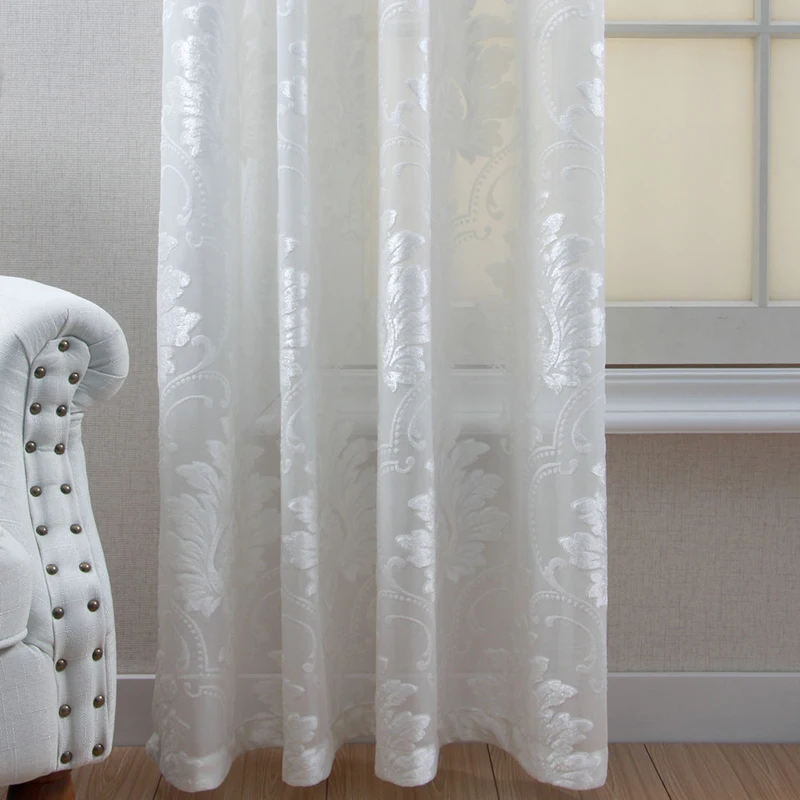 Классический Европейский цветочный Шторы Гостиная бархат окна Экран для Спальня