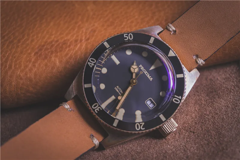 Часы Proxima мужские винтажные из нержавеющей стали автоматические