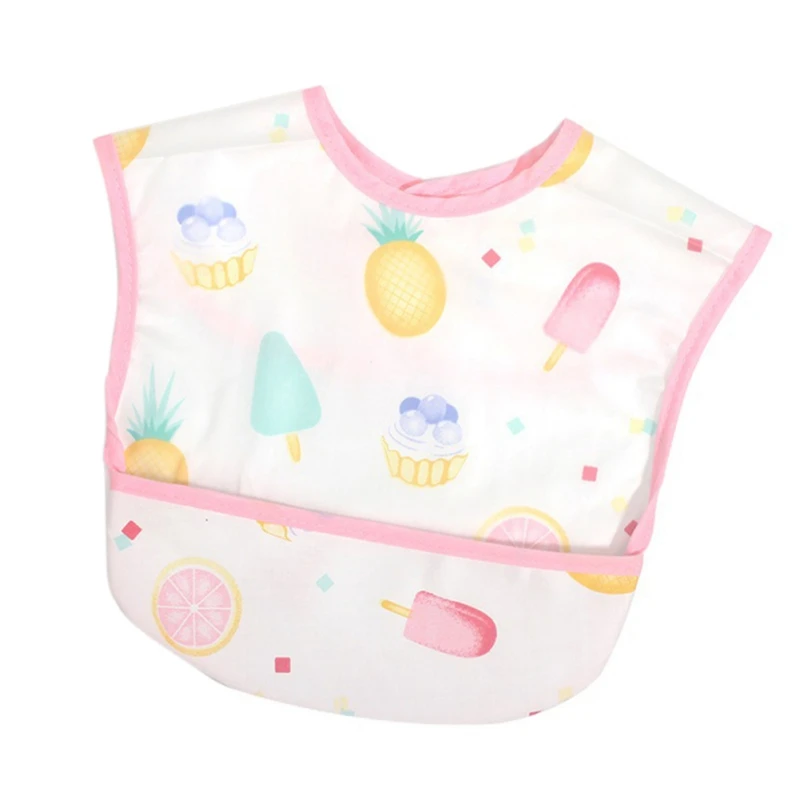 

Baby Bibs Waterproof EVA Feeding Bib Easy Clean Newborn Bibs Waterproof