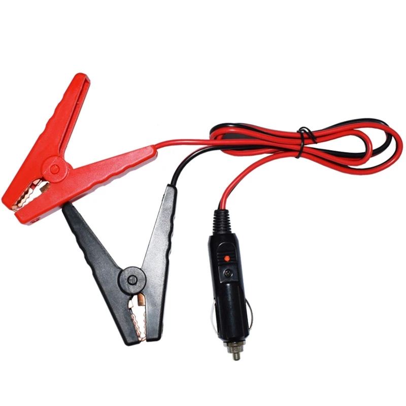 

Power Supply Adapter Auto Charging Wire Alligator Clip Charger Extension Cable