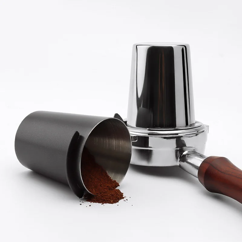 Coffee Dosing Cup Powder Feeder Part for 51/53/58mm Portafilter Espresso Machine Dosing Cup