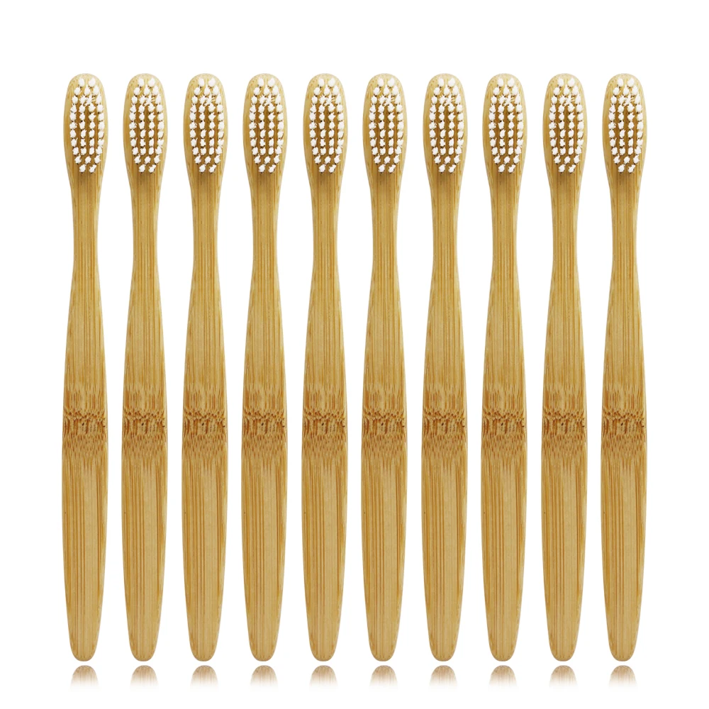 Деревянный мягкий экологически чистый бамбуковый скребок для языка DR.PERFECT 10