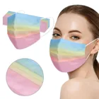 10 шт., одноразовые маски из нетканого материала с градиентом