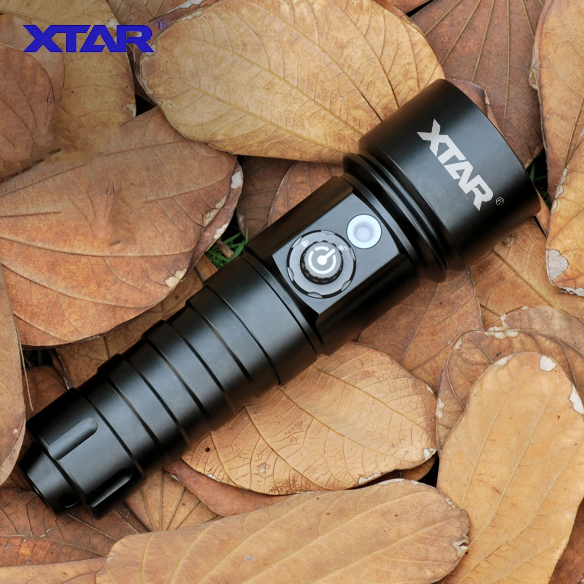 XTAR Bright Diving Flashlight Underwater 100M Waterproof Flash Light LED Torch 4 Lighting Modes Professional Flashlight D26 1100