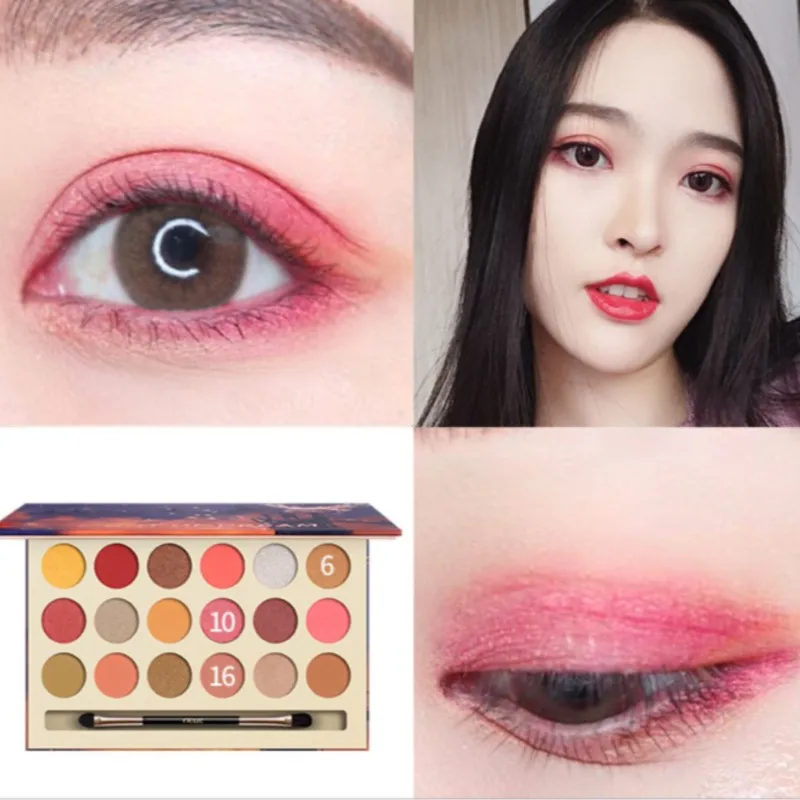 Cai ji сказочные тени для век сказочный мир 18 se компактные Dreamer Xuyuan Home zhu guang dai Brush |