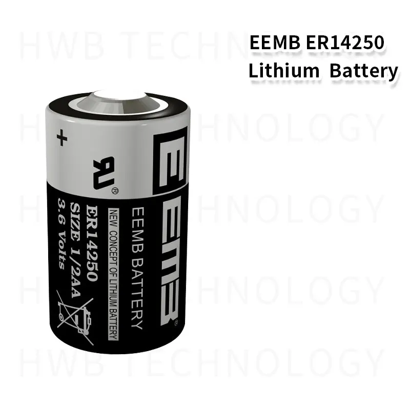Аккумулятор EEMB ER14250 1/2AA 3 6 в 1200 мАч для промышленного оборудования и инструментов 2