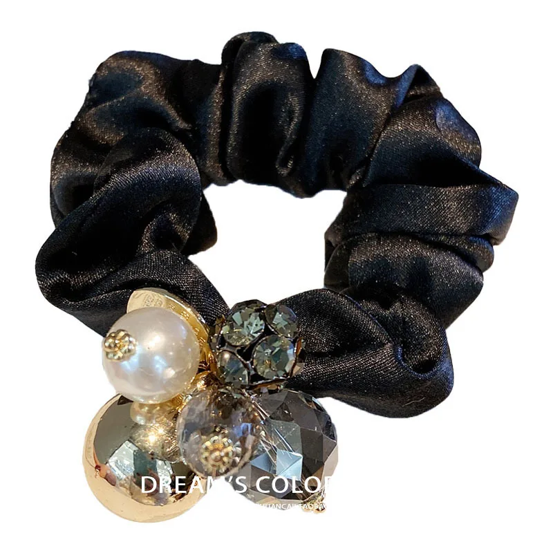 Кольцо для волос с большим кишечником Женская Корейская сетчатая красная