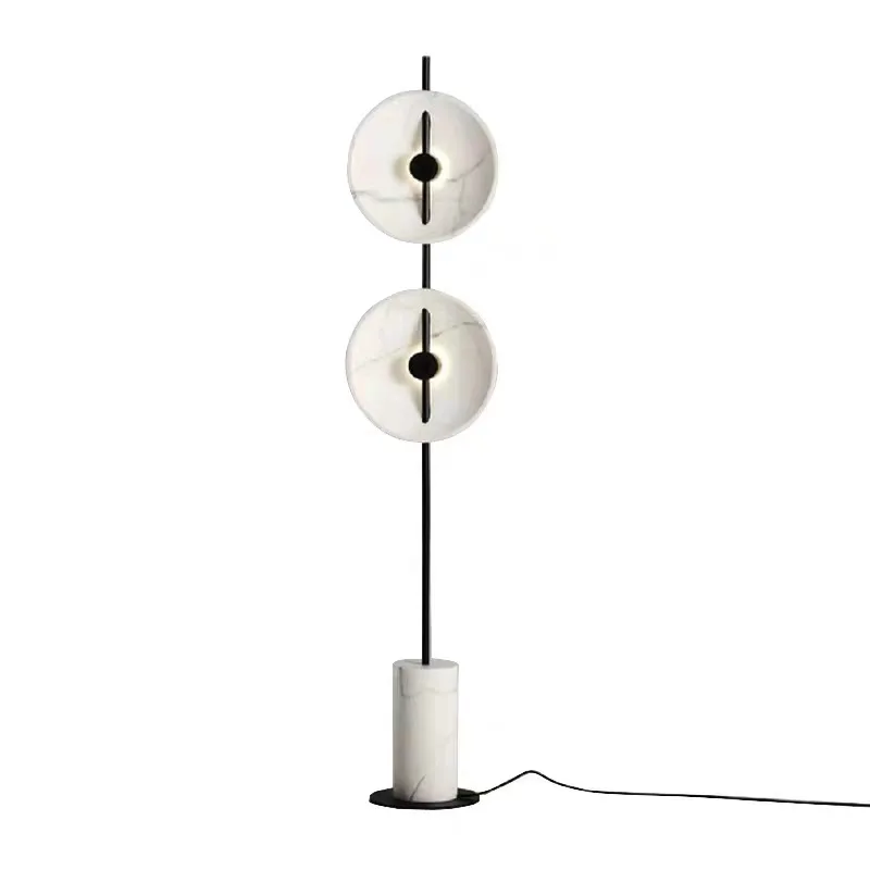 

Post-modern atmosphere light luxury wall lamp bedroom study living room designer model room marble wall lamp