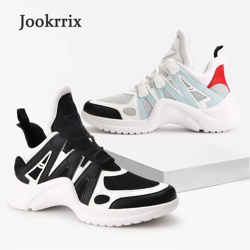Jookrrix новинка весны 2019 модная брендовая женская повседневная обувь на платформе