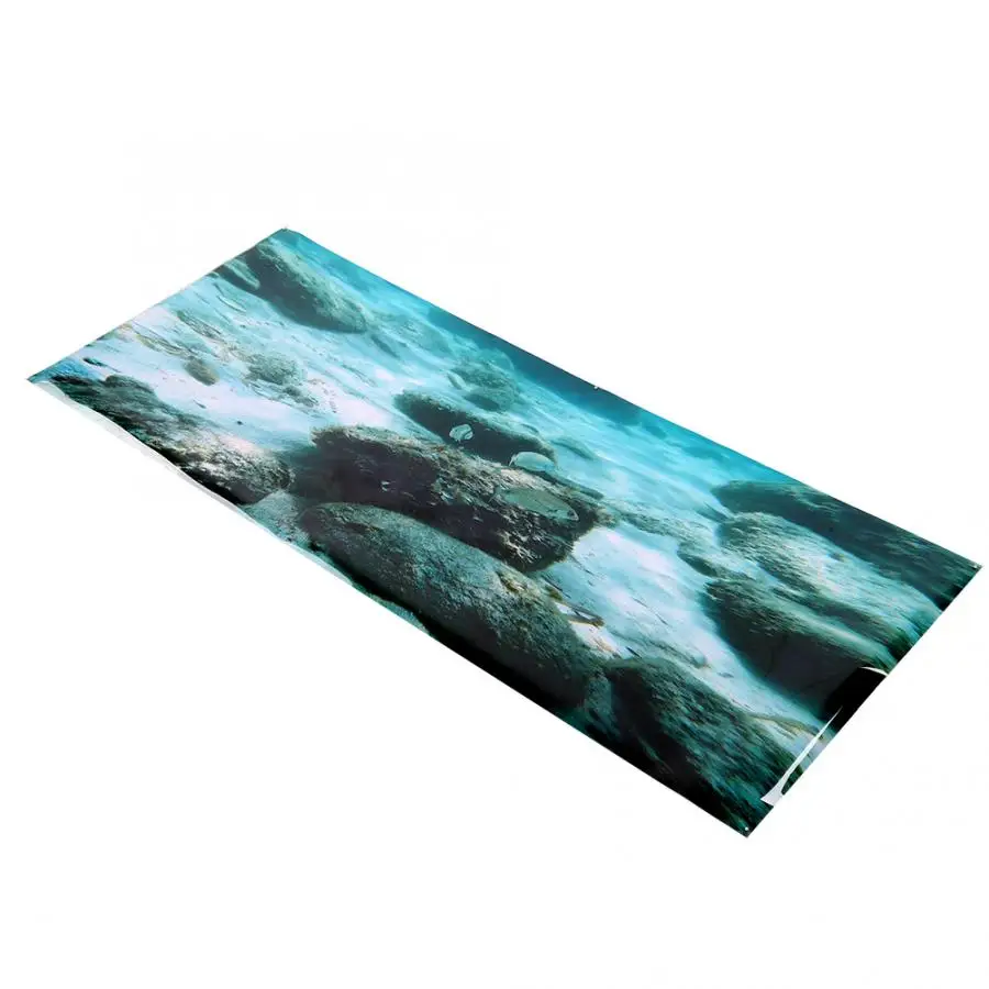 ПВХ глянцевый фон для аквариума плакат украшение настенные украшения ландшафта