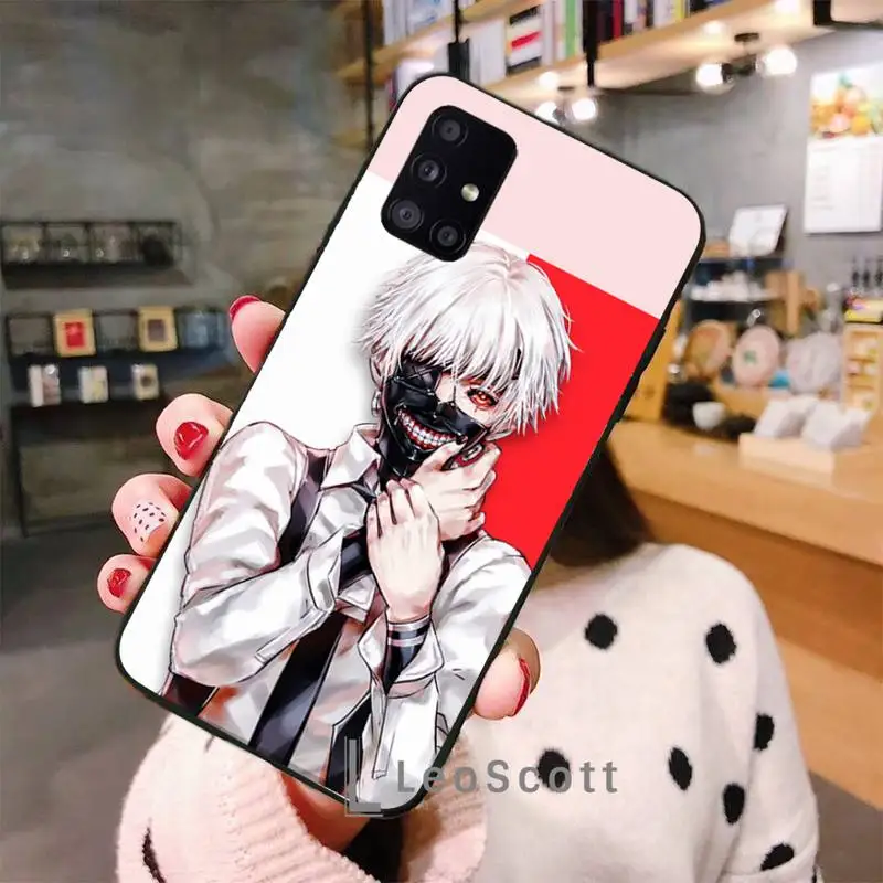 

Kaneki Ken Tokyo Ghoul Phone Case For Samsung A40 A50 A51 A71 A20E A20S S8 S9 S10 S20 Plus note 20 ultra 4G 5G