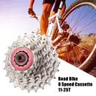 Кассета ZTTO, новинка, 8 скоростей, 11-25T, широкое соотношение, свободное колесо, Металлическая резьба, звездочка, кассета для горного велосипеда, маховик, звездочка