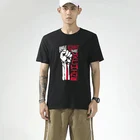 Модная хлопковая Повседневная футболка с коротким рукавом, Мужская футболка Rage Against The Machine, мужские топы, Мужская футболка