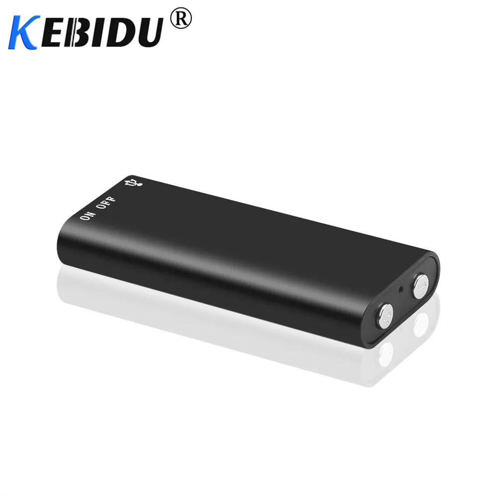 Профессиональный диктофон Kebidumei 8 ГБ цифровой аудио мини-диктофон mp3-плеер с одним