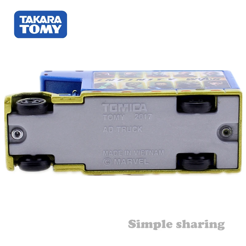 Takara Tomy Tomica Marvel Tune MOV 3 0 Мстители модель грузовика набор литье под давлением