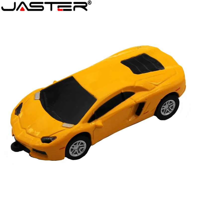 

JASTER Fashion hot selling metal Car model External USB 2.0 4GB 8GB 16BG 32GB 64GB Storage memory stick USB flash drive