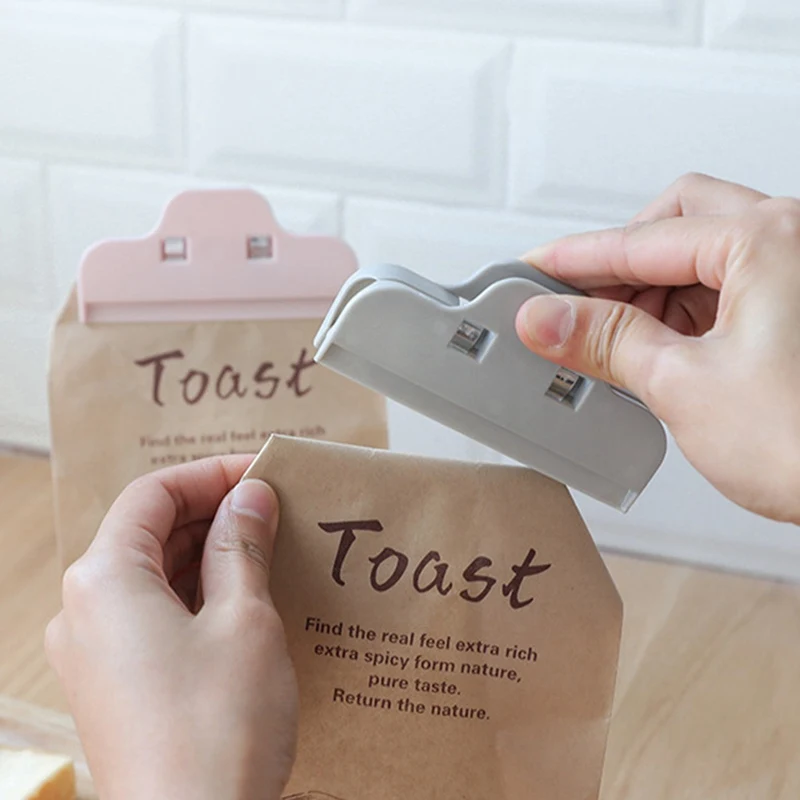 

5Pcs Cartoon Voedsel Afdichting Clip Oranje Wortel Vorm Vochtbestendig Sluiten Klem Voor Voedsel Verse Onderhoud Keuken