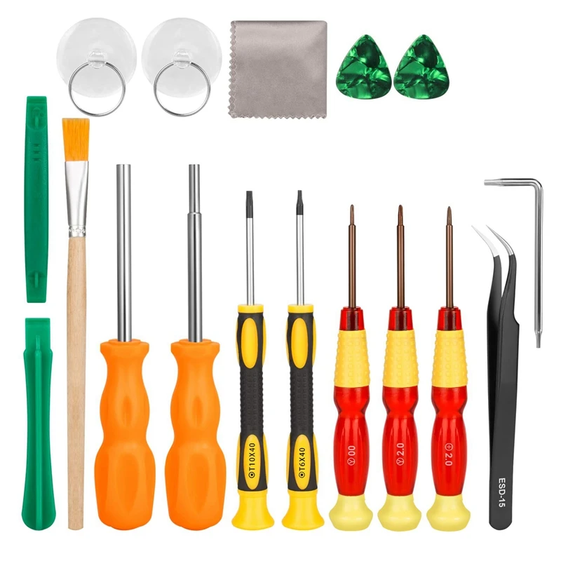 

17 In1 Professional Full Security Screwdriver Game Bit Repair Tool Kit For Nintendo Switch/Joycon, New 3Ds And Nintendo Wii/Nes/
