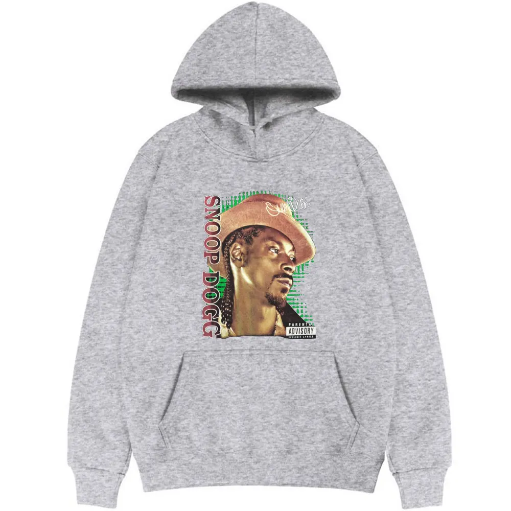 

Fashion Creativity Rapper Snoop Doggy Dogg Hoodie Casual Men Women Black Sweatshirt with Hood Men's Print Sweatshirt Pullover