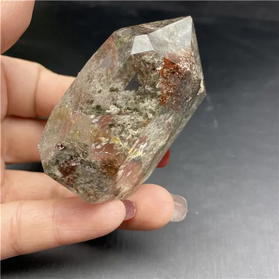 Кристал-фантом башня каменный остров Wicca Декор натуральный кварц кристаллы Cristal Pierre Naturelle Cristaux для исцеления чакр с помощью рейки