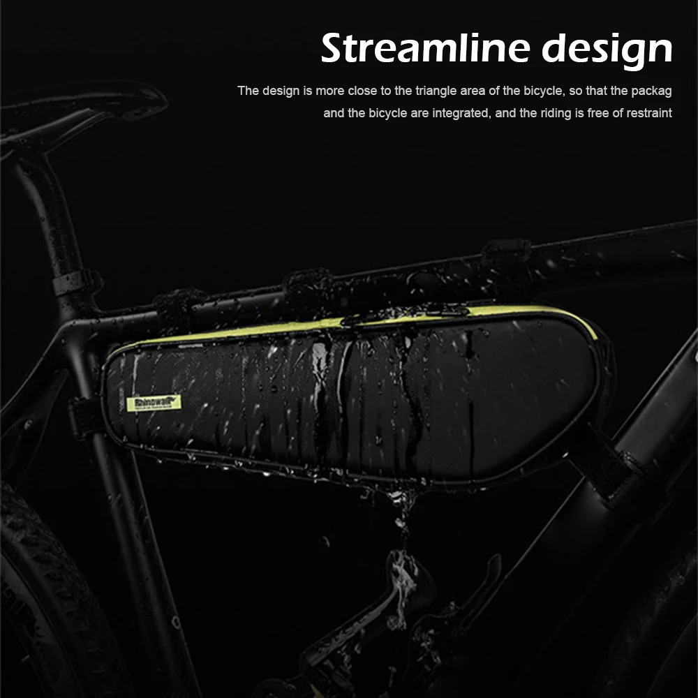 

Waterproof Bicycle Front Beam Package Bike Cross Beam Triangle Bag Under Bicycle Tube Bicycle Accessories