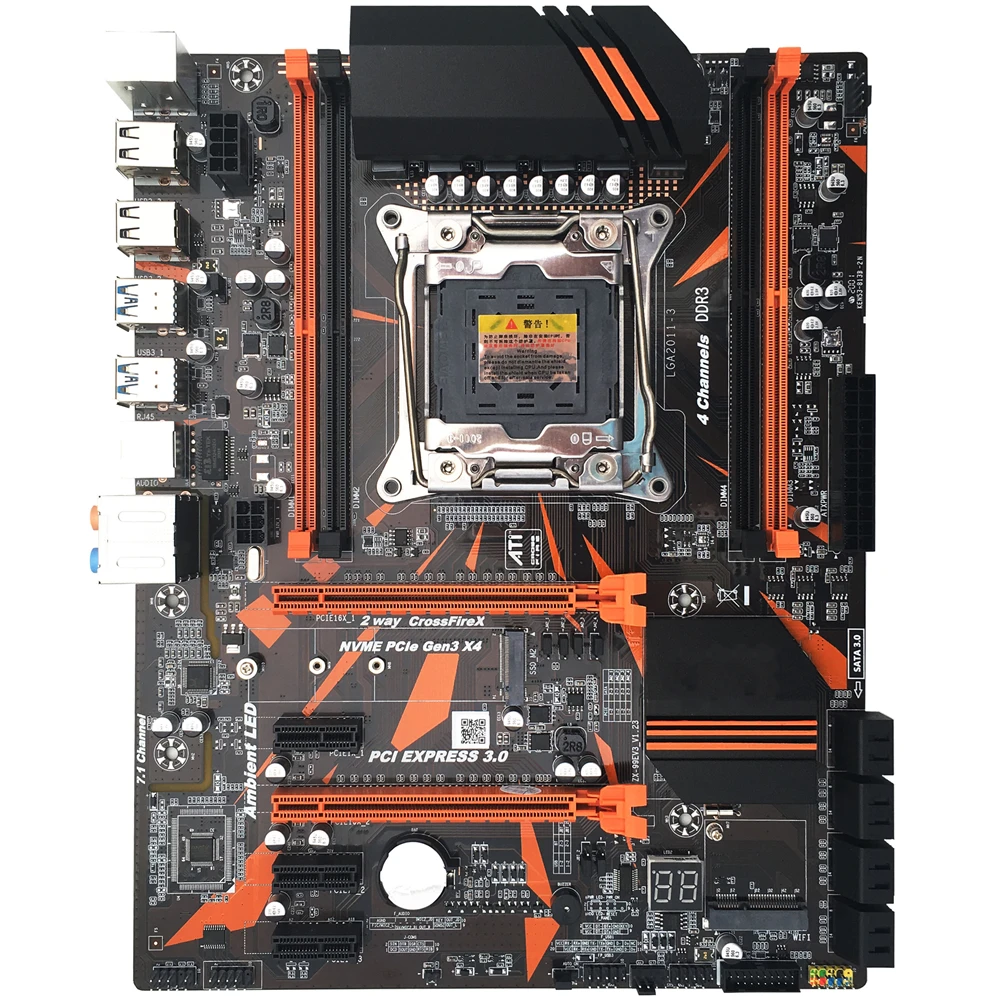 Набор материнских плат x99 с Xeon E5 2678 V3 для Intel DDR3 USB 3 0 SATA III материнская плата набором