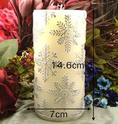 Квадратный круглый и шестиугольный сотовый формы 3D Свеча Плесень силиконовая форма для мыла. Глины Соль резьба плесень - Цвет: Красный