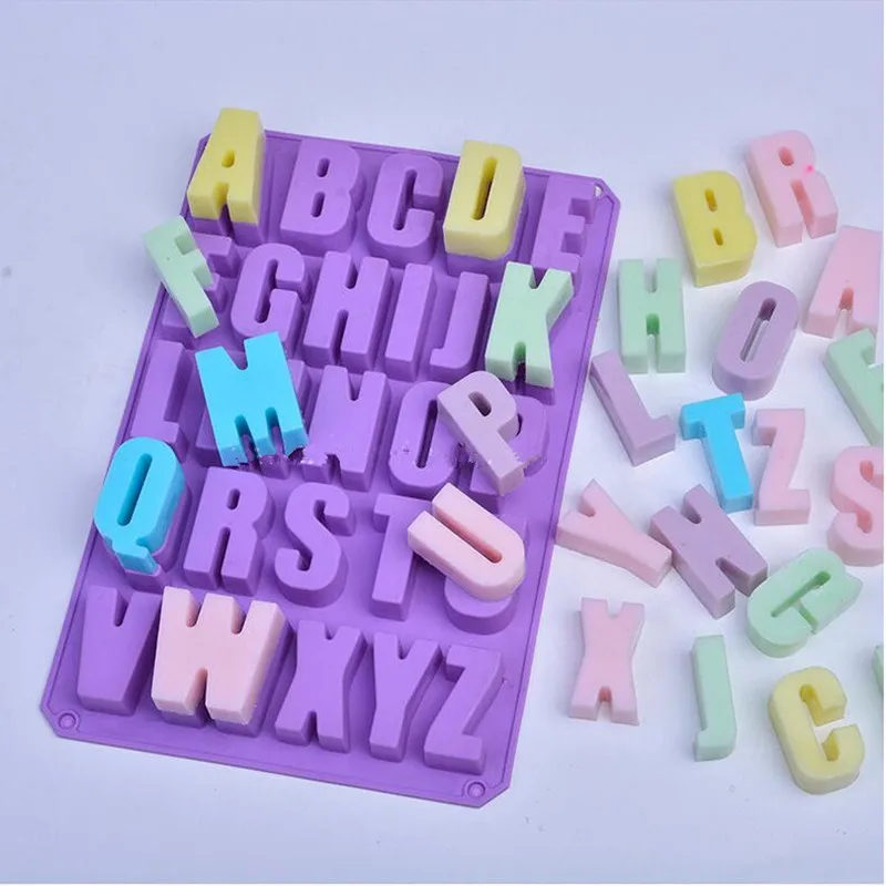 Силиконовая форма в виде букв алфавита 26 дюймов|tray|tray decorativetray mold |