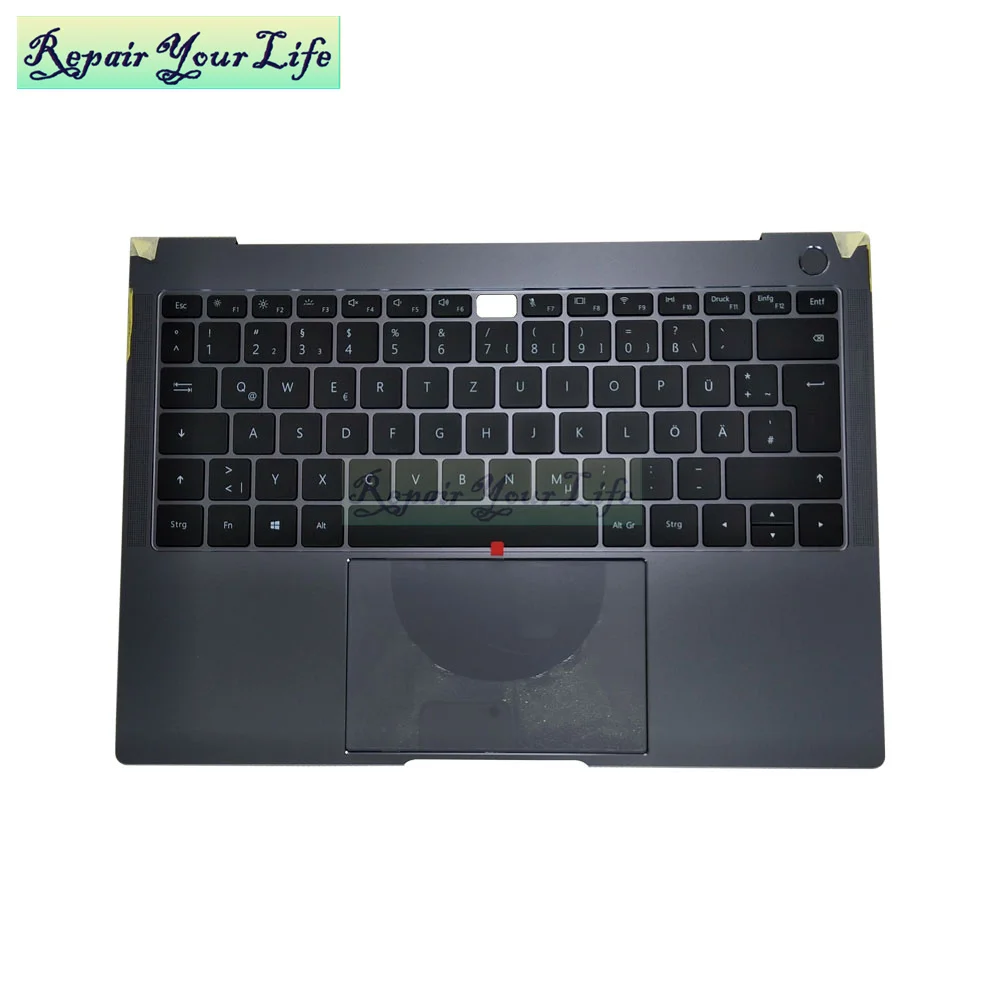 German keyboard backlight for Huawei 13.9&quot MateBook X Pro MACH-W29 W29BL W19 W19C GR keyboards Palmrest Top Case 9Z.NEXLN.001 |