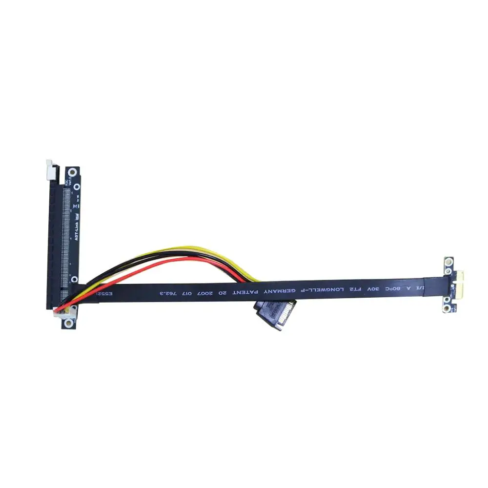 PCIe 1x до 16x Райзер карта Удлинительный кабель не нужен USB Gen3.0 PCI E x1 x16 GPU Кабель для