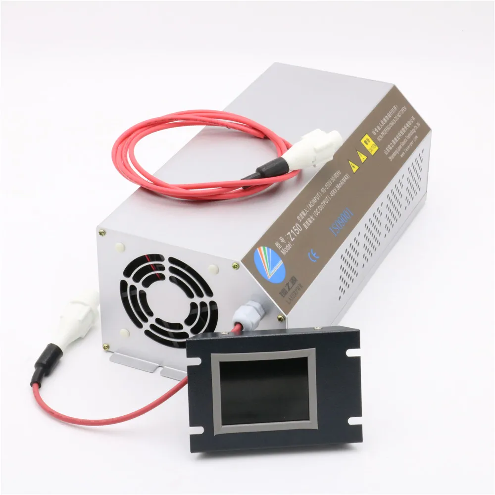 Z150 PFC Функция Co2 лазерный источник питания для лазерной гравировки резки 130-150 Вт