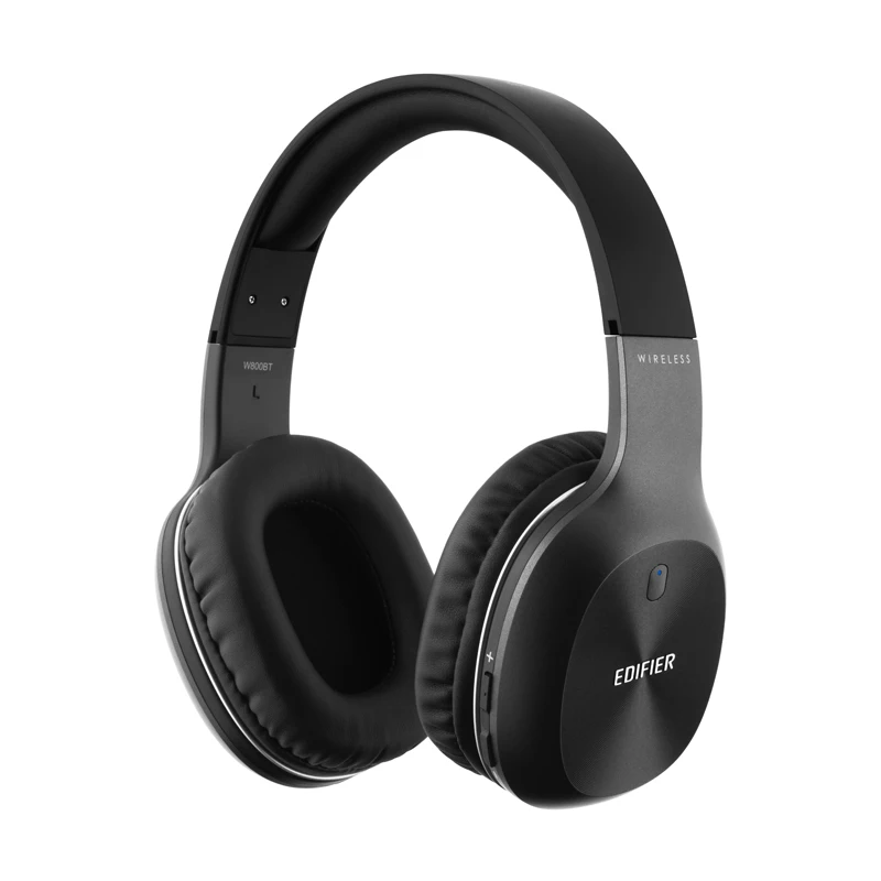 EDIFIER W800BT стерео bluetooth-гарнитура Беспроводная bluetooth-гарнитура МУЗЫКАЛЬНЫЙ КОМПЬЮТЕР шумоподавление HIFI гарнитура вызов - Цвет: BLACK