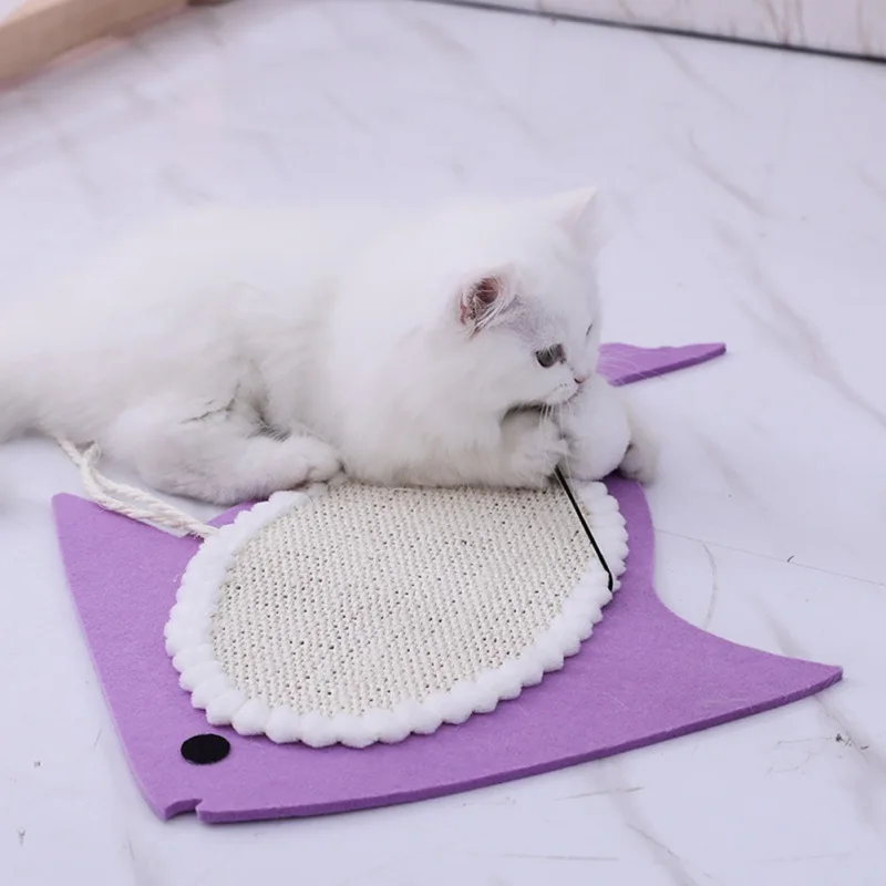 

Кошка скребок для доски коврик из сизаля доска Когтеточка для кошек для точки ногтей скребок кошки игрушки стул стол диван коврики протекто...