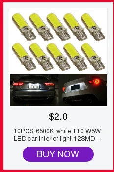 2 шт. T10 led CANBUS 12led 5730smd светодиодный автомобильный светильник t10 w5w led широкий Ширина светильник лампа без ошибки 12V Горячая распродажа