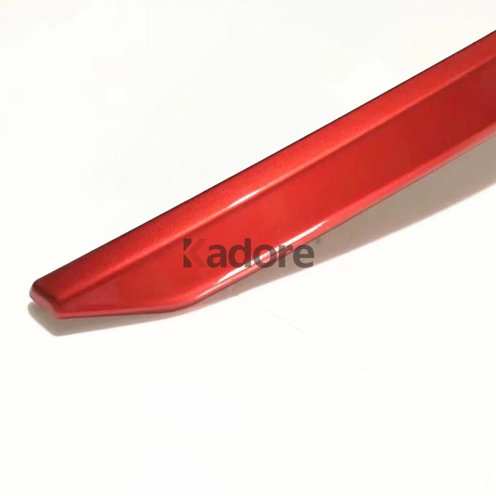 For CRV CR-V Carbon Fiber Trim Rear Trunk Lid Cover Tailgate Strip Back Door Boot Garnish Accessories