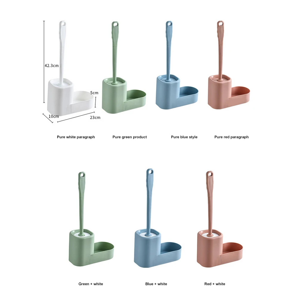 Щетка для унитаза настенная с мягкой щетиной и держателем|Вантузы туалета| |