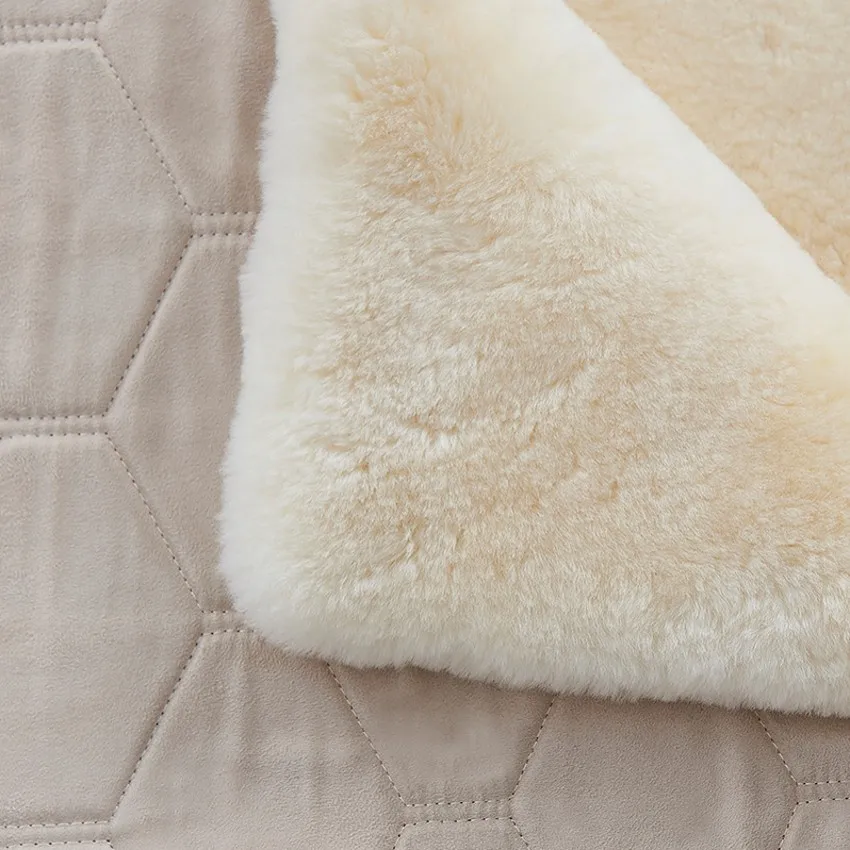 Австралийский коврик Sheared из натуральной овечьей шерсти домашний декор