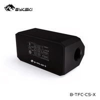 Bykski Real time OLED Digital Display For Custom Liquid water Cooling Flow Meter Flowmeter Alarm Multi Function B-TFC-CS-X