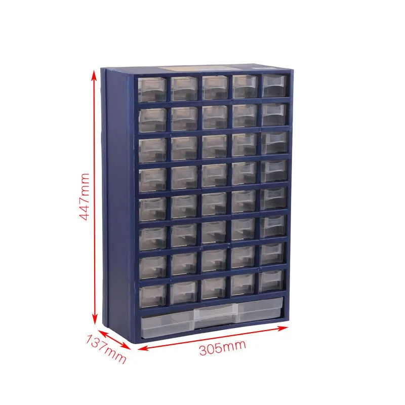 

tool box Plastic parts box drawer type parts Storage box Wall-mounted classification electronic component box high quality
