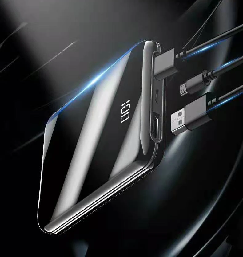 30000 мАч Внешний аккумулятор для iPhone Xiaomi samsung Внешний аккумулятор 2 USB мини внешний аккумулятор зарядное устройство для мобильного телефона