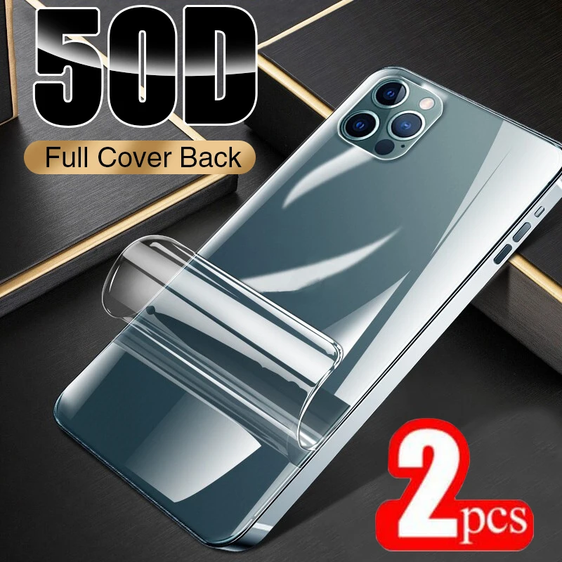 

2 шт. защитное стекло на заднюю панель для iPhone 13 Pro Max защита экрана на aiphone13 закаленное стекло iphone13 Mini 12 Pro мягкая защита