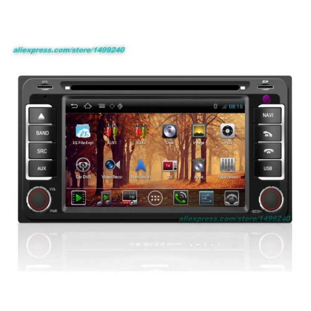 Для Toyota Hilux Vigo 2005 2011 2 Din Автомобильный Android GPS навигация карты радио CD DVD плеер OBD2