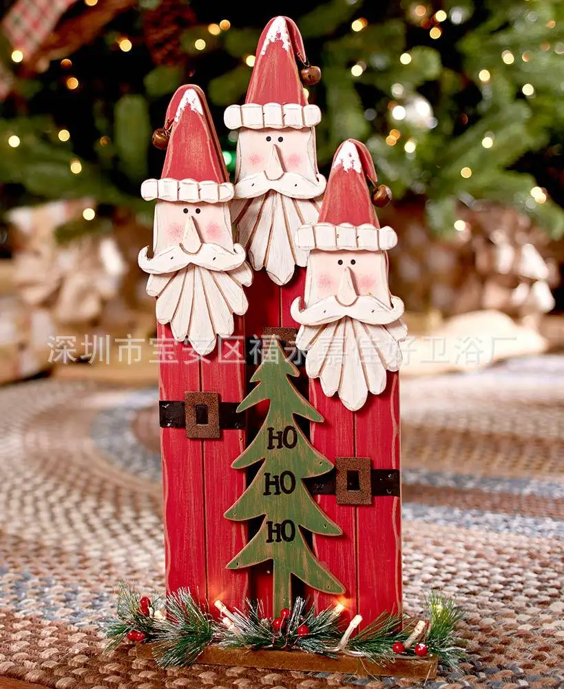 

Рождественское уличное украшение, украшение для сада в виде Санта-Клауса, снеговика, двора, праздничное украшение для дома