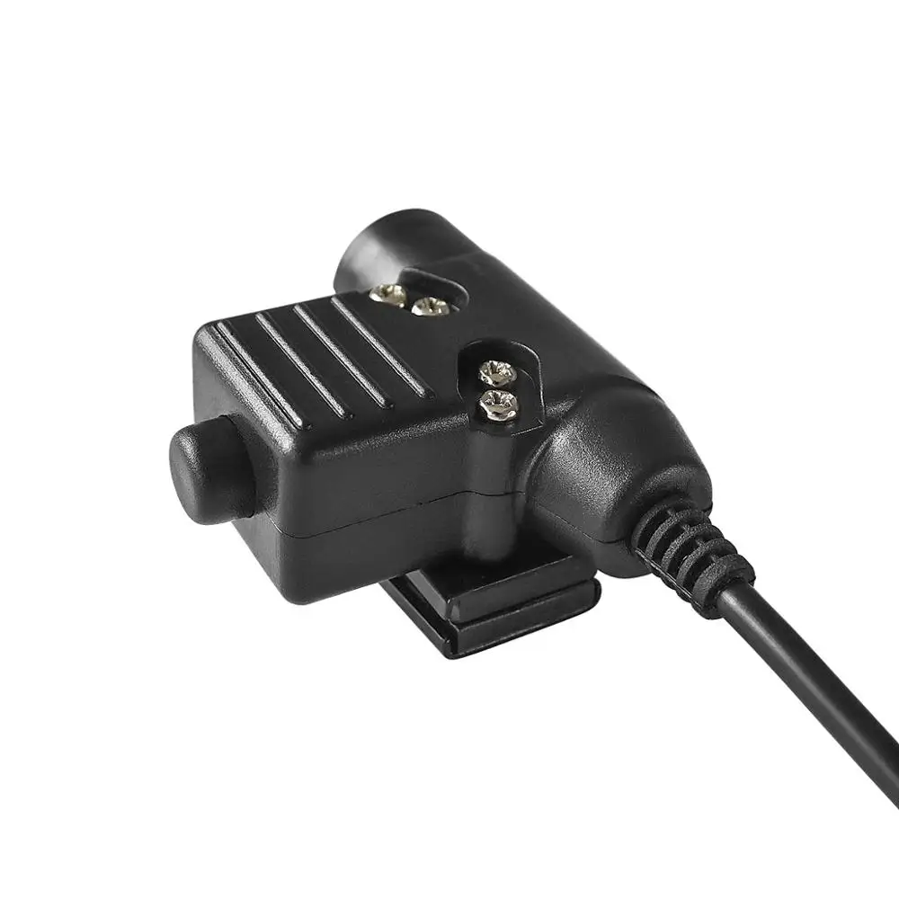 Тактическая гарнитура PTT U94 Walkie talkie Adapter teroutdoor Охотничья стрельба тактическая