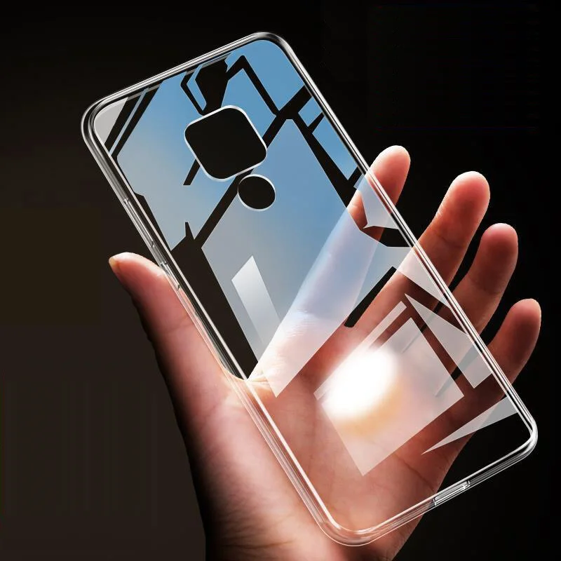 Силиконовый чехол для Huawei Mate 20 Pro Lite Mate20 X мягкий прозрачный ТПУ 360 Защитный |