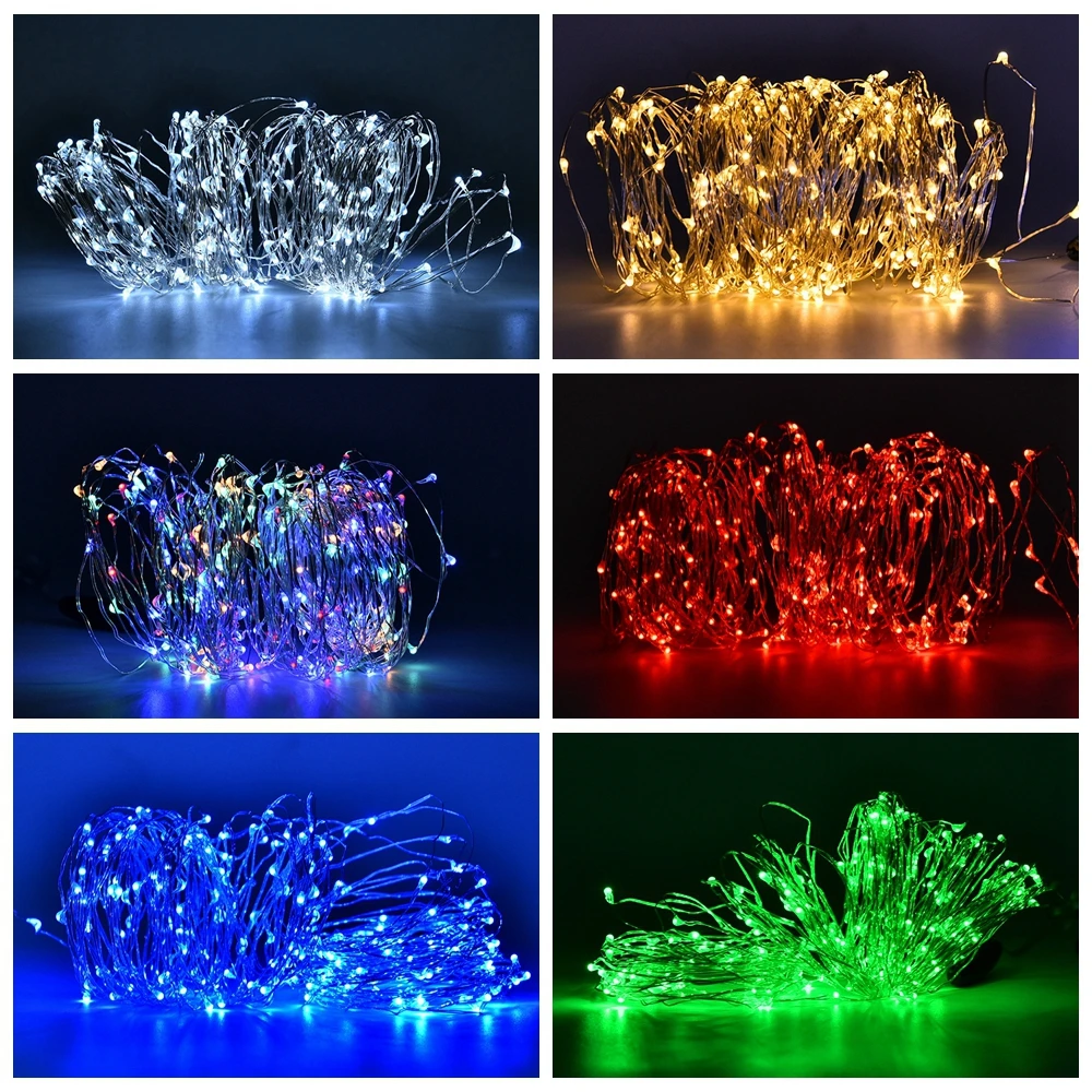 Солнечные световые светодиодные фонари фея Flash Применение для сада праздник