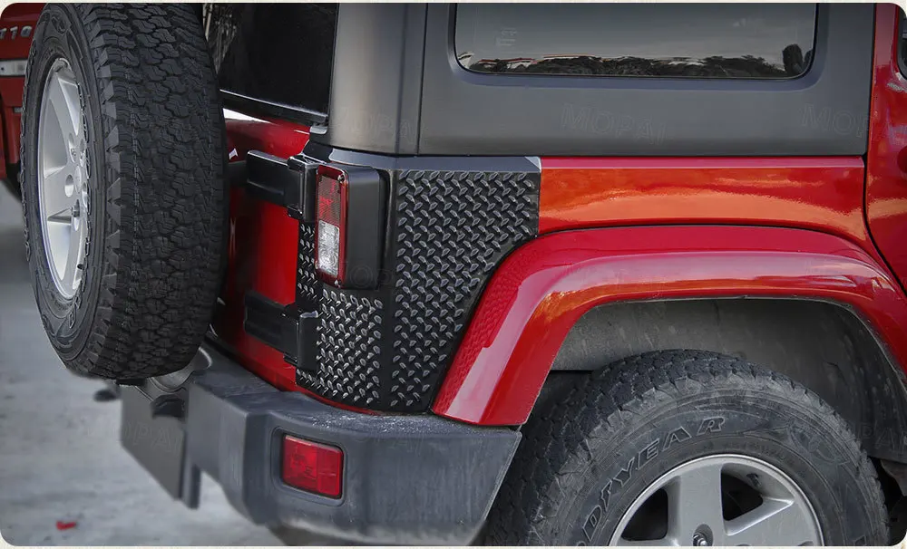 MOPAI колпаки для автомобильных ламп для Jeep Wrangler JK, Автомобильный задний светильник, накладка, наклейки, аксессуары для Jeep Wrangler JK 2007