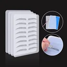 5 шт., прозрачные силиконовые татуировки для бровей и губ